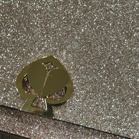 Kate Spade Bag Nicola Shimmer Sparkle Twistlock Crossbody/Shoulder Bag EUC Rare - Picture 17 of 17